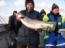 Lachs als Beifang beim Hochseeangeln auf der Ostsee.